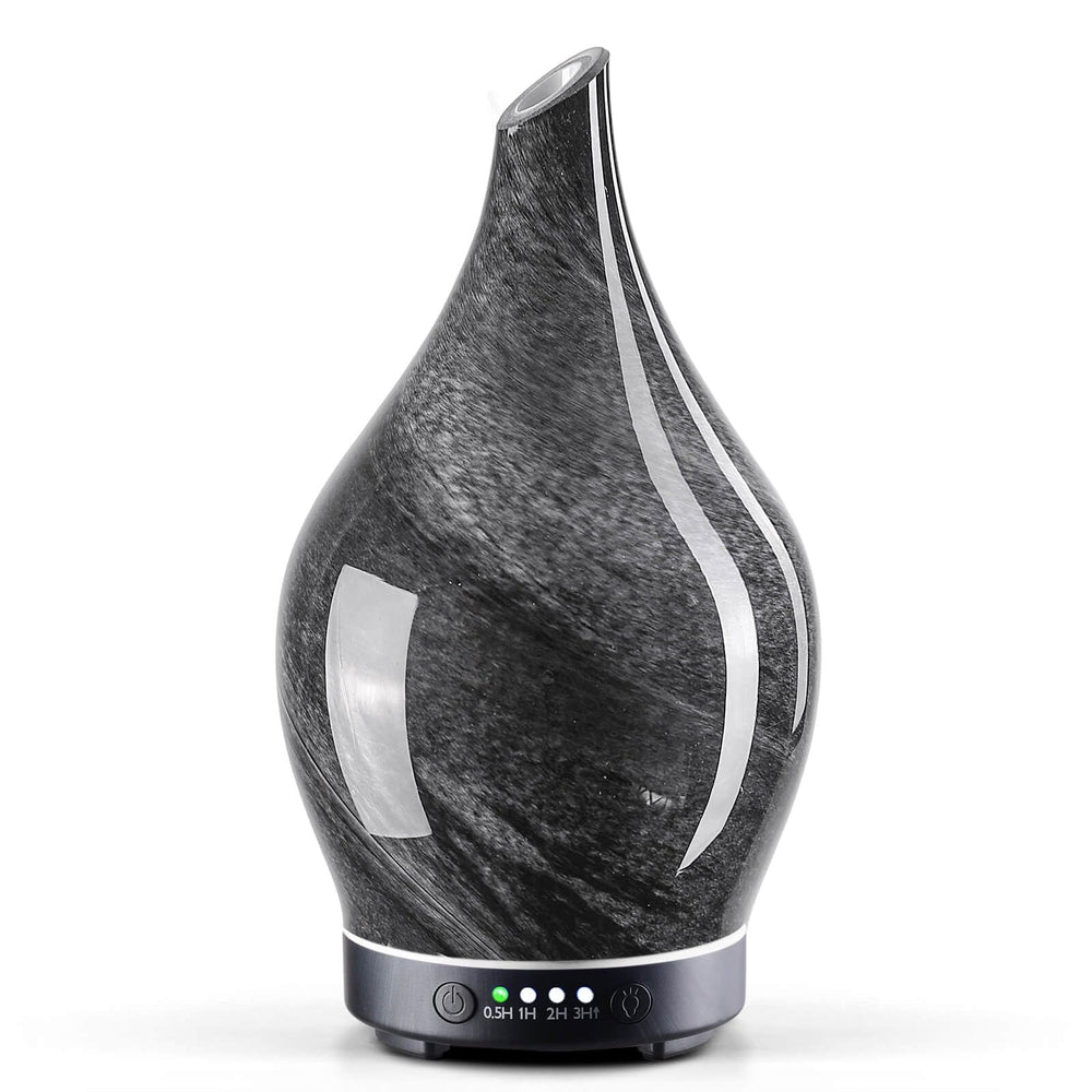Porseme Obsidian diffuser with star cover adds calming décor for bedrooms.