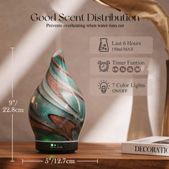 Porseme wood-grain base adds natural style to living spaces.