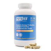 Potsies POTS capsules close-up, compact daily energy and focus support