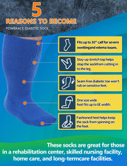Powbrace toe-seamless-design reduces friction for sensitive feet.