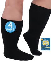 Powbrace wide diabetic socks packaging shows a convenient multi-pack for daily use.