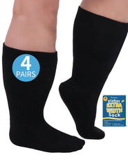 Powbrace wide diabetic socks packaging shows a convenient multi-pack for daily use.