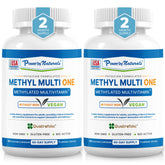 Power By Naturals Methyl Multi One bottle for daily energy support