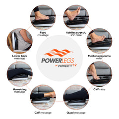 Power Legs vibration modes provide soothing massage for daily comfort