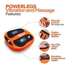 Power Legs calf massager attachment for targeted leg comfort.