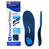 PowerStep ProTech full-length support insole for all-day arch and pronation support.