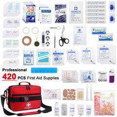 Poygik kit compartments labeled for fast locating medical supplies