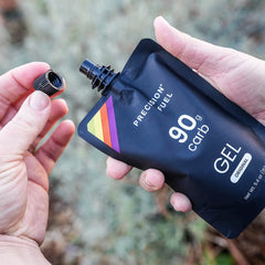 PF90 gel serving close-up shows mild flavour and smooth texture