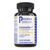 Premier Research Labs AdrenaVen bottle with capsules for daily adrenal support.