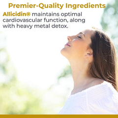 Allicidin capsules on shelf suggest convenient daily wellness add-ons