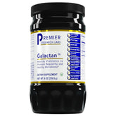Premier Research Labs Galactan bottle on shelf for convenient daily prebiotic support.