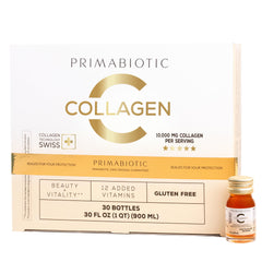 PRIMABIOTIC Apple flavor collagen bottle for easy daily use