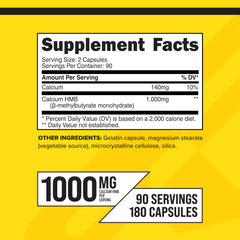 Primaforce HMB capsules close-up highlighting easy-to-swallow soft gel capsules