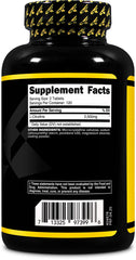 Primaforce L-Citrulline bottle on table beside water for daily routine.
