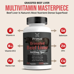 New Zealand pasture-raised liver highlights clean sourcing and purity.