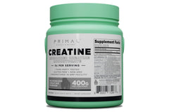 Primal Creatine serving scoop showing precise 5 g portions for accuracy.