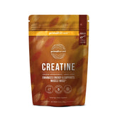 Primal Harvest Creatine powder bottle closeup for enhanced athletic endurance support.