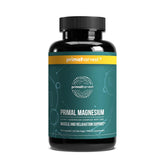 Primal Harvest magnesium supplement bottle supports daily wellness.
