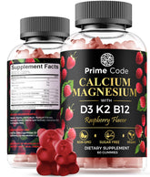 Prime Code Calcium Gummies bottle front for daily supplement use