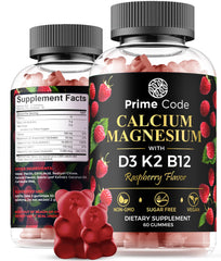 Prime Code Calcium Gummies bottle front for daily supplement use