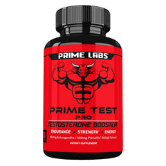 Prime Labs Prime Test Pro bottle shown for daily energy support