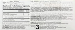 Prince of Peace Ultra Strength Red Panax Ginseng label closeup highlighting extract quality