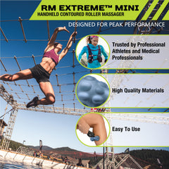 Pro-Tec Athletics RM Extreme Mini Roller with back-access handle for hard-to-reach areas.