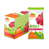 Probar BOLT Raspberry Energy Chews packaging for on-the-go energy.