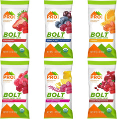 PROBAR BOLT Strawberry chews deliver quick energy with refreshing fruit flavor