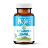 Procera Advanced Brain bottle front showcasing memory support for focus.