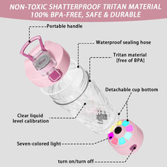 Prochain shaker blade and motor in action deliver smooth, lump-free shakes.