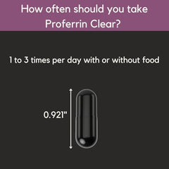 Proferrin Clear label highlights naturally occurring heme iron source.