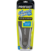 PROFOOT Miracle Insole demonstrates mold-to-foot fit for all-day comfort in sneakers.
