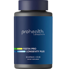 ProHealth Fisetin bottle front for daily antioxidant support.