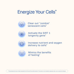 Micronized ProHealth Longevity Trans-Resveratrol powder close-up for improved absorption.