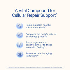 ProHealth Pure Spermidine label view communicates transparency and clean-label ingredients.
