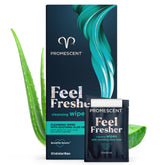 Promescent wipes: individually wrapped packets for discreet cleanliness on the go