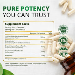 Promethean Wellness ACV Pro label close-up emphasizing non-GMO USA formulation for wellness.
