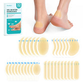 Promifun hydrocolloid blister bandages variety-pack packaging for 32 units on the go
