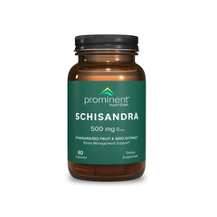 Prominent Nutrition Schisandra berry extract 60 capsules supports stress and liver health.