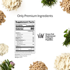 Promix collagen powder showing 20g protein per serving for daily energy.