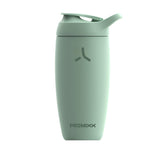 Promixx Pursuit bottle in seagrass green with insulated steel keeps drinks cold on the go.