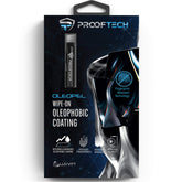 ProofTech OLEOPEL bottle pour for easy coating application reduces fingerprints.