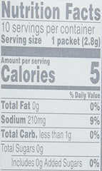 Propel Immune Support Powder tub label highlighting flavor and easy serving ideas