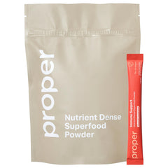 Proper Orange Tangerine immune powder jar ready for daily immune support