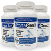 ProstaGenix multiphase bottle front showing branding for quick recognition