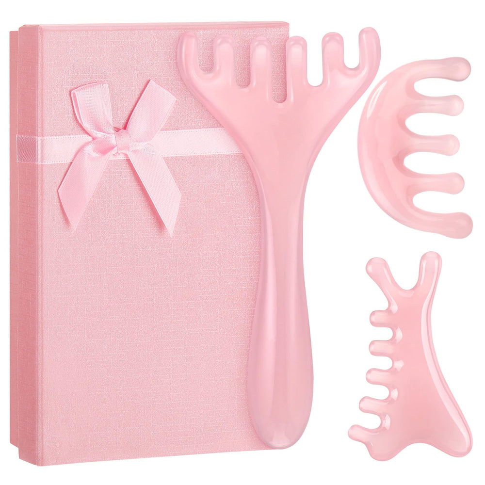 Prosuites 3pcs scalp massage tool set with three styles for relaxing scalp care.