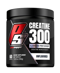 PROSUPPS Creatine Monohydrate powder beside a glass suggesting easy intake.