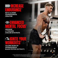 PROSUPPS Dr. Jekyll Signature mixing into water reveals vibrant orange flavor.