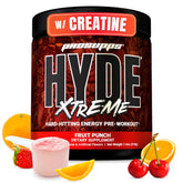 PROSUPPS MR HYDE EXTREME bottle pour showing bold energy for intense workouts